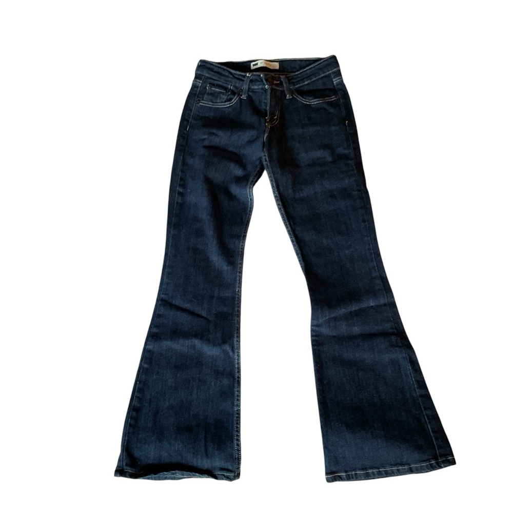 Levi's Dark Blue Flare Jeans 518 Superlow